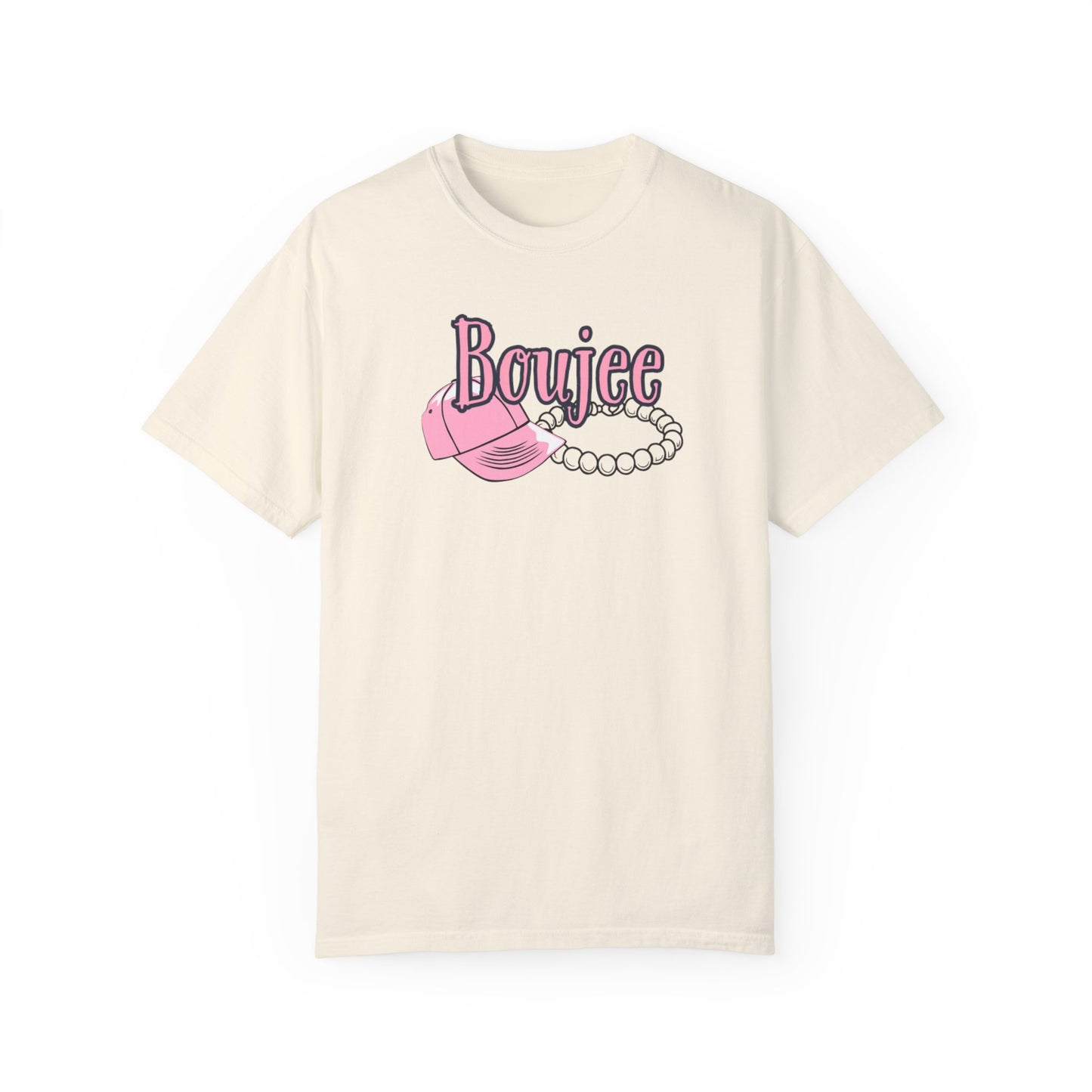 Boujee Pearls, Unisex Garment-Dyed T-shirt