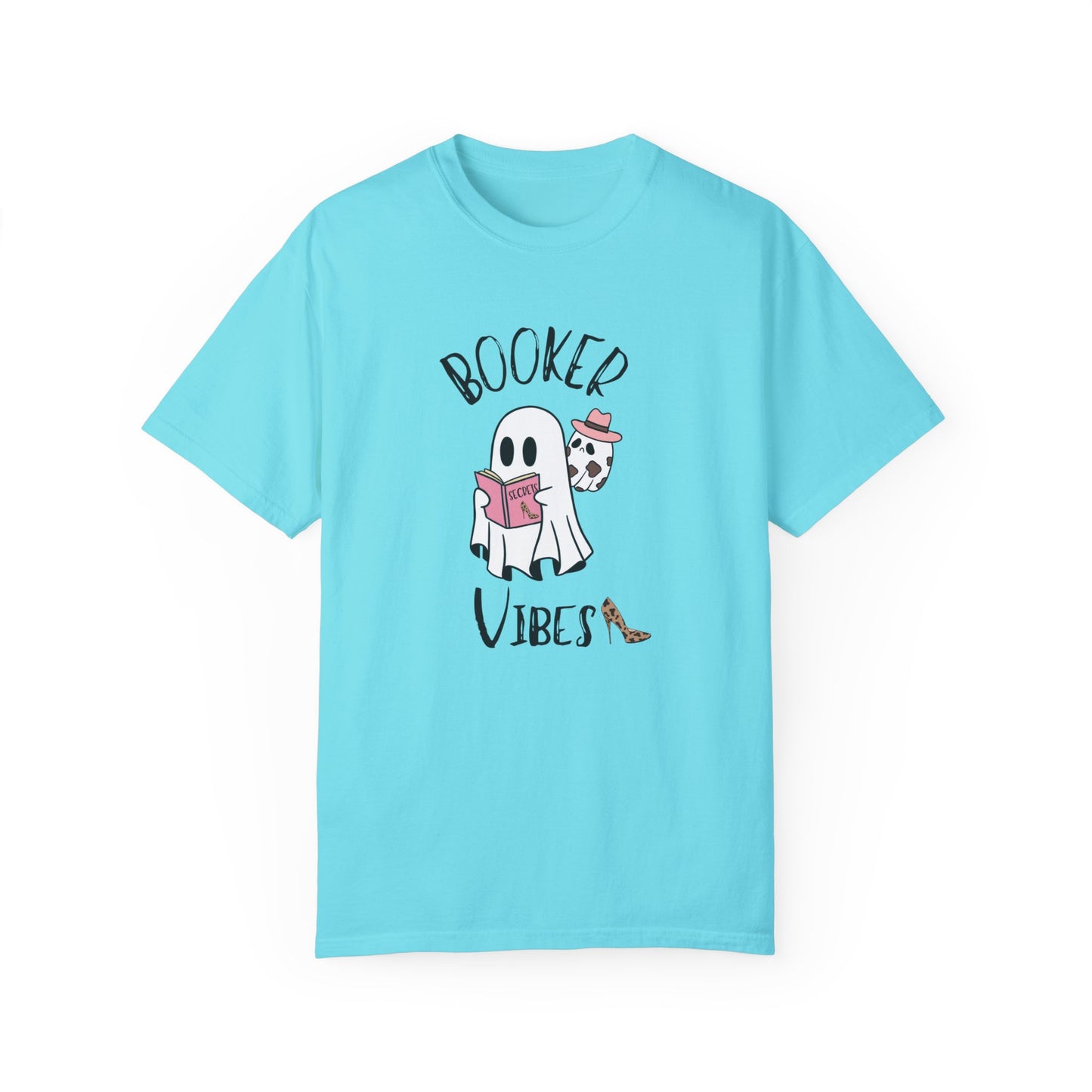 Booker Vibes Book Lover ghost T-shirt