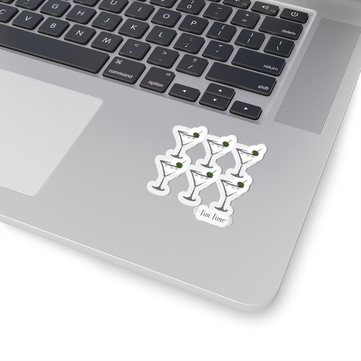 Martini Time, Dirty-Kiss Cut Stickers