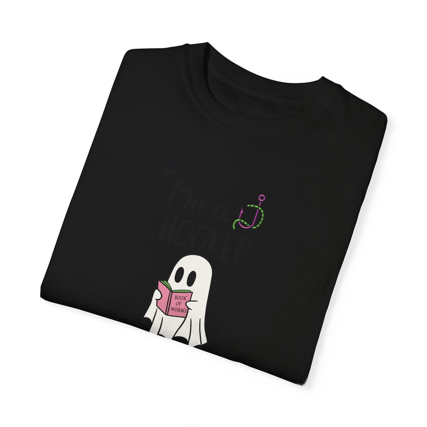 Just Chillin Book Lover ghost T-shirt