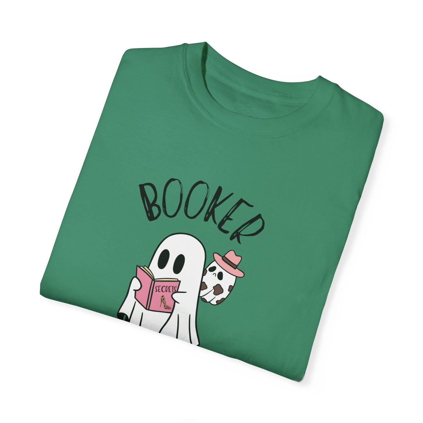 Booker Vibes Book Lover ghost T-shirt