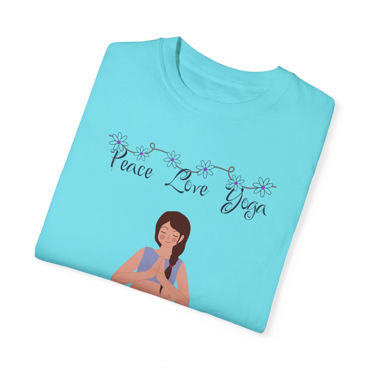 Peace Love and Pregnant Yoga Collection T- Shirt