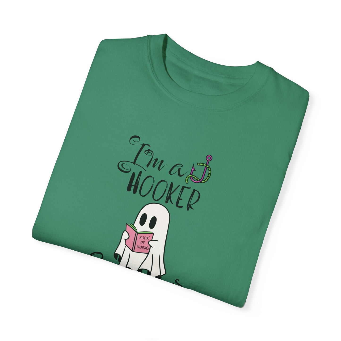 Just Chillin Book Lover ghost T-shirt