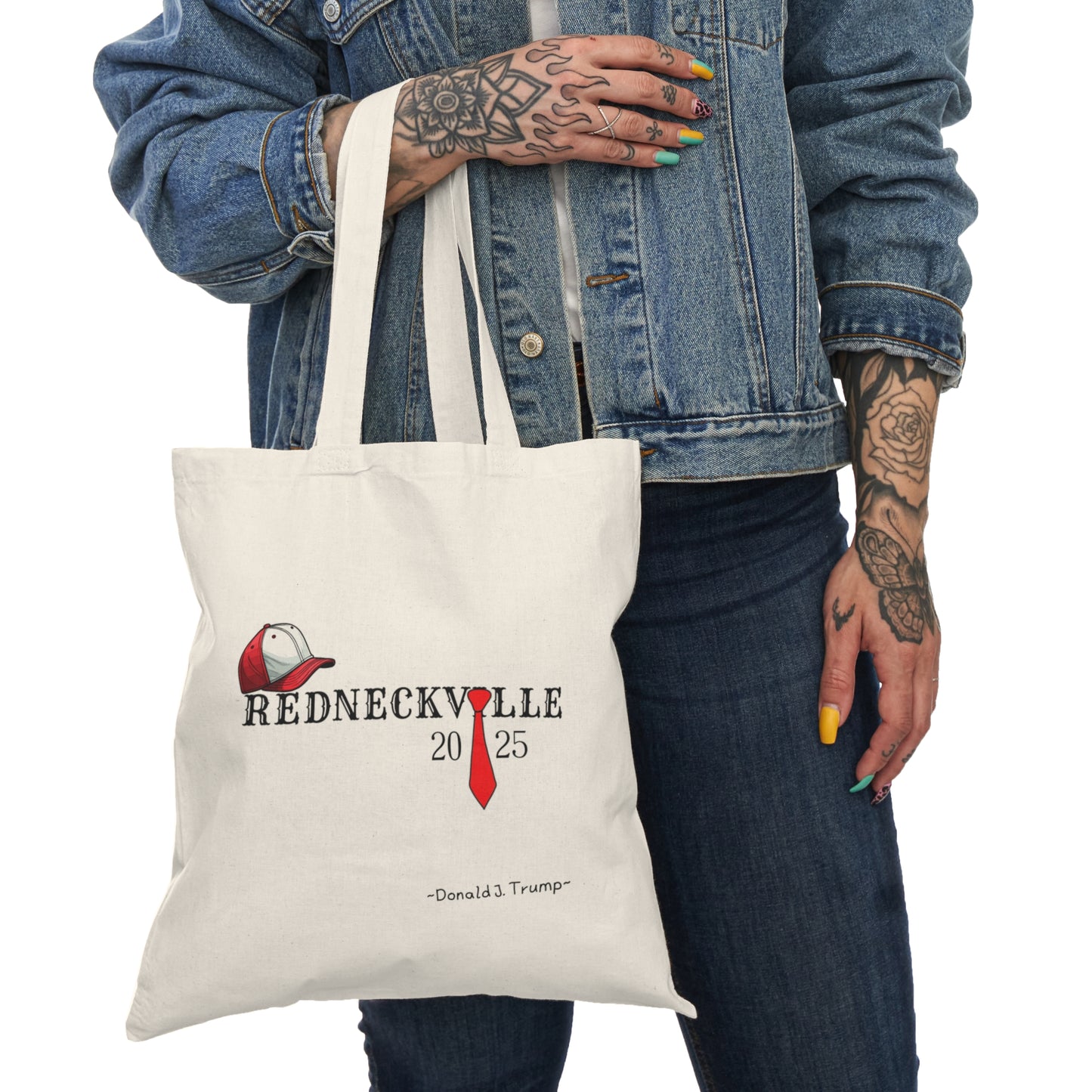 Trump Redneckville Country American Tote