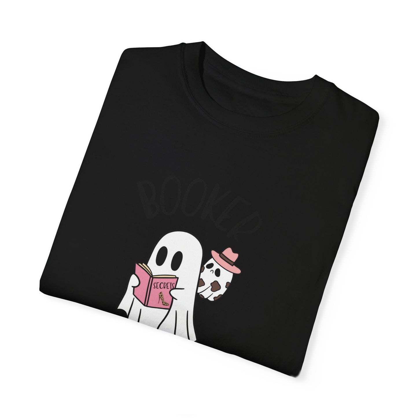 Booker Vibes Book Lover ghost T-shirt