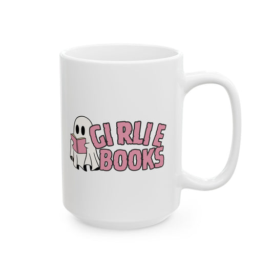 Girlie Booker Hooker Booker Coffee Book lover Ceramic Mug,