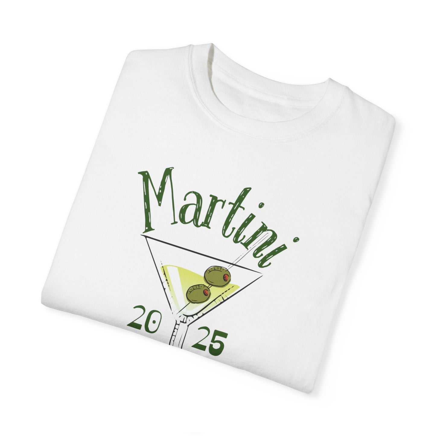 Martini Momma, Unisex Garment-Dyed T-shirt
