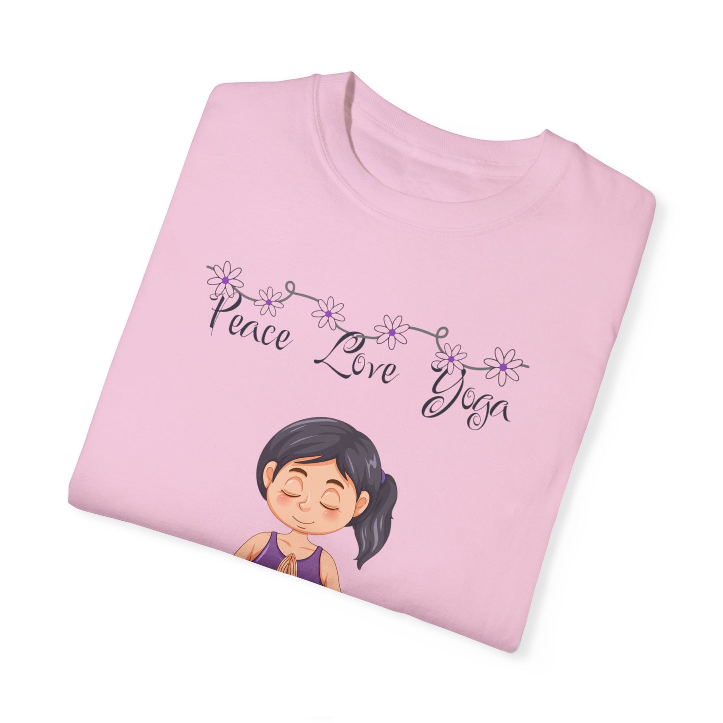 Peace Love and Pregnant Yoga Collection T- Shirt