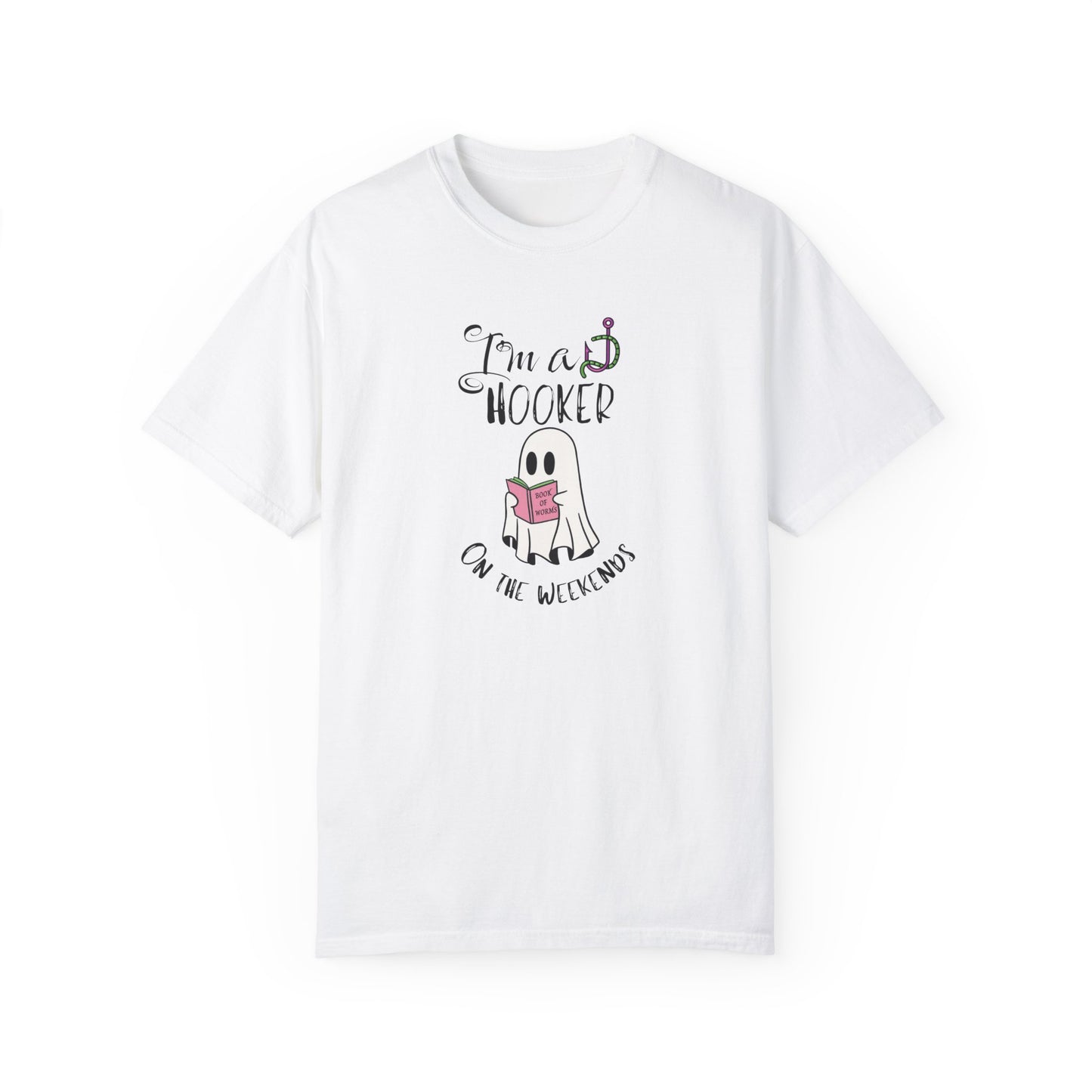 Just Chillin Book Lover ghost T-shirt