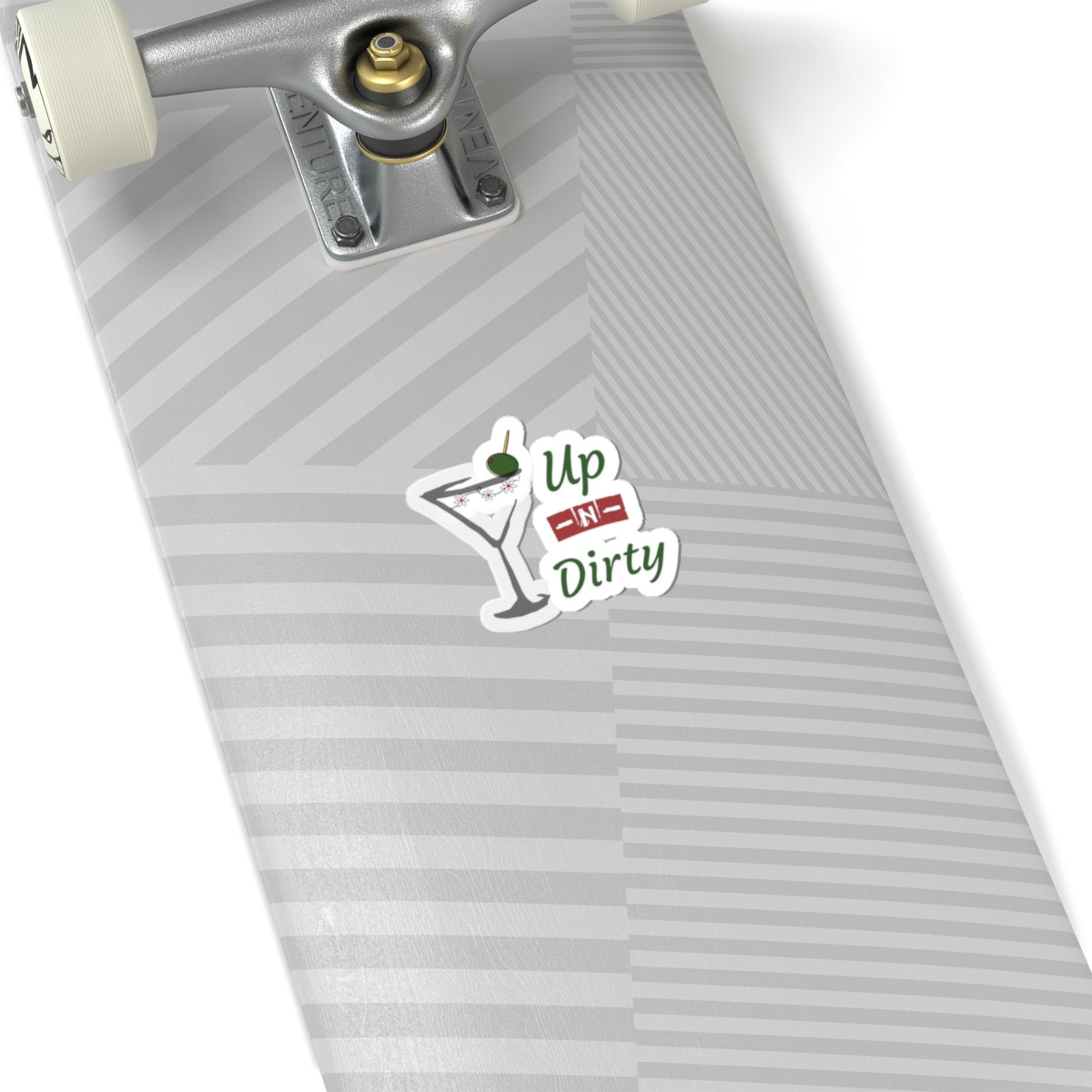 Martini Up N Dirty-Kiss Cut Stickers