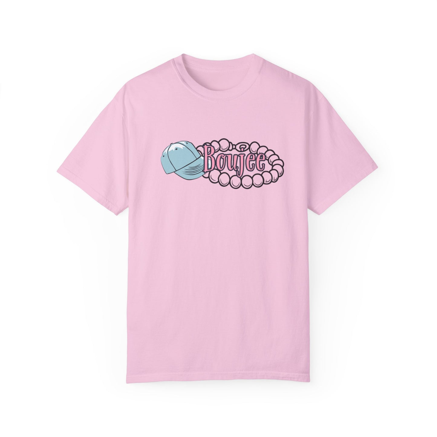 Boujee Pearls, Unisex Garment-Dyed T-shirt
