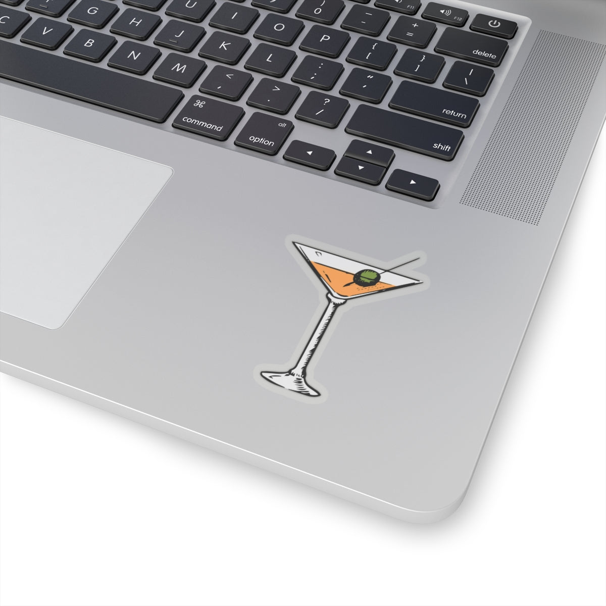 Martini Glass, Kiss-Cut Stickers