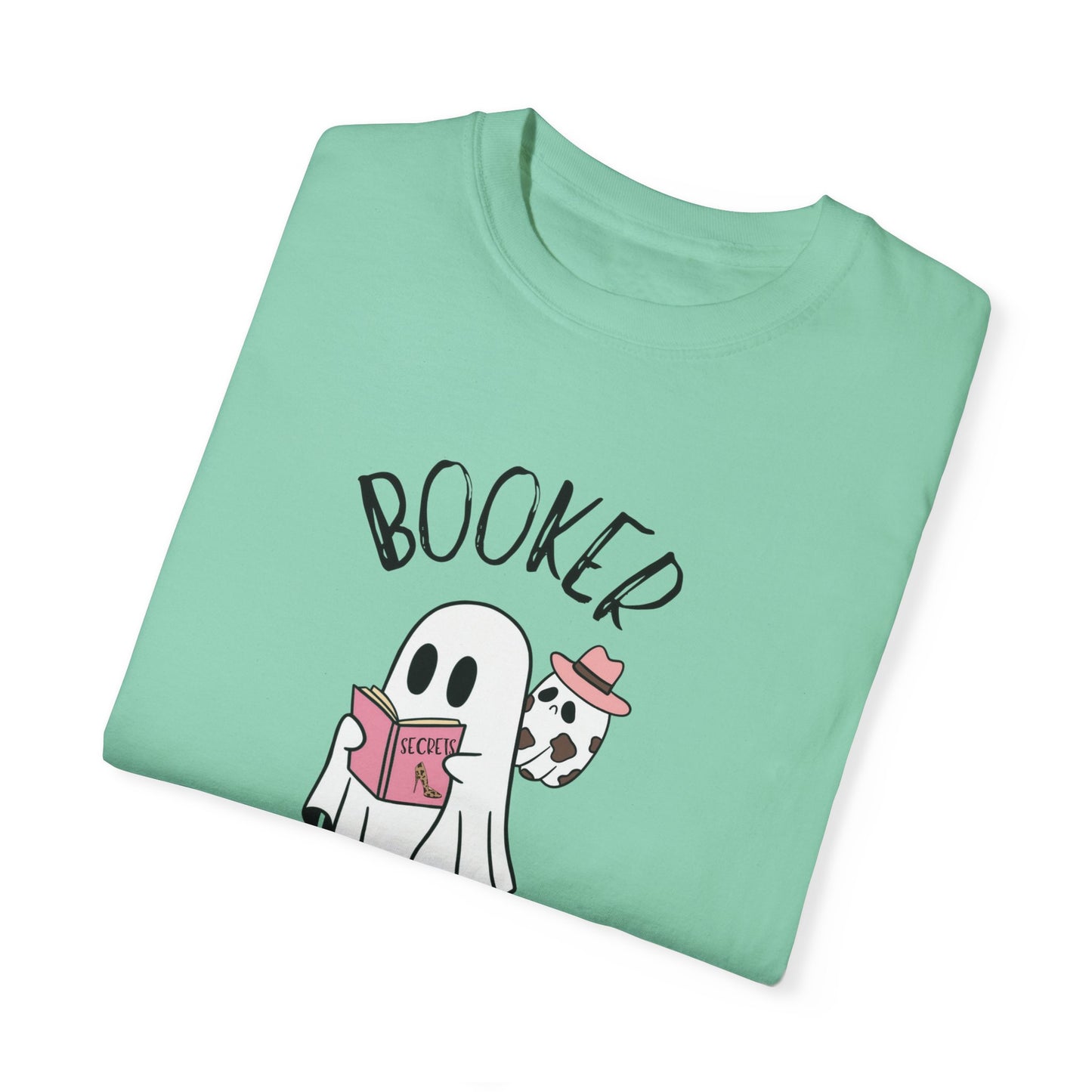 Booker Vibes Book Lover ghost T-shirt