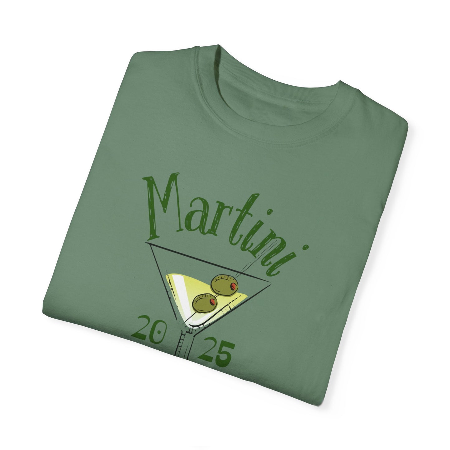 Martini Momma, Unisex Garment-Dyed T-shirt