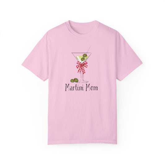 Martini Mom, Unisex Garment-Dyed T-shirt
