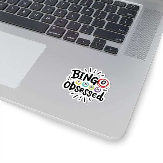Bingo Obsessed, Kiss Cut Stickers