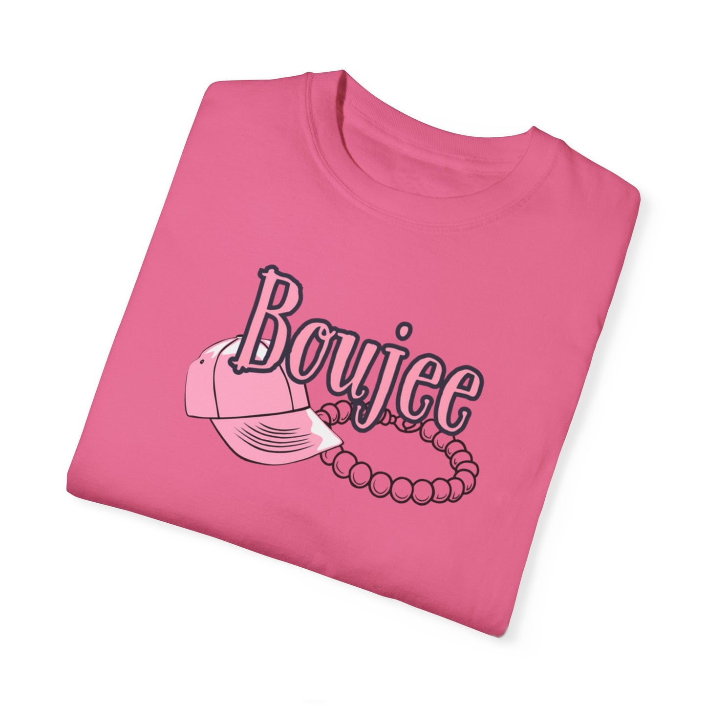 Boujee Pearls, Unisex Garment-Dyed T-shirt