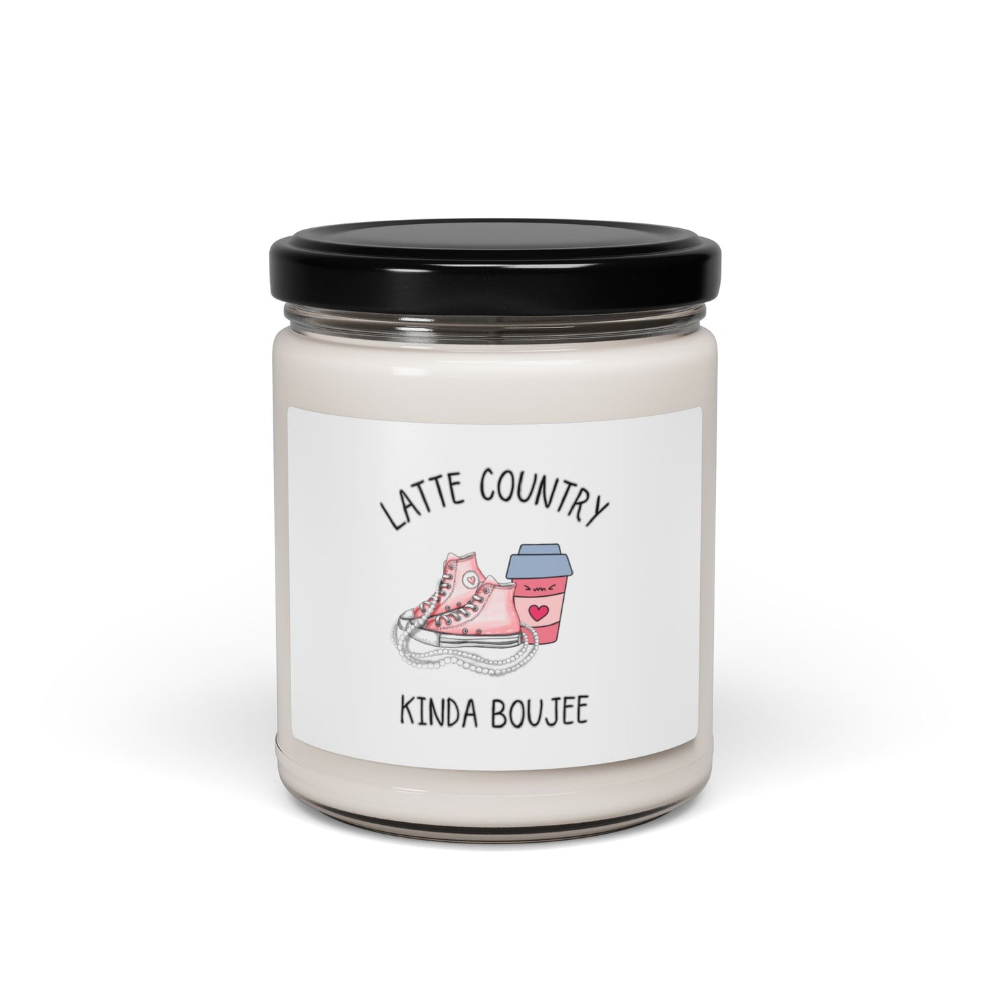 Latte Country  Boujee  Soy Candle, 9oz