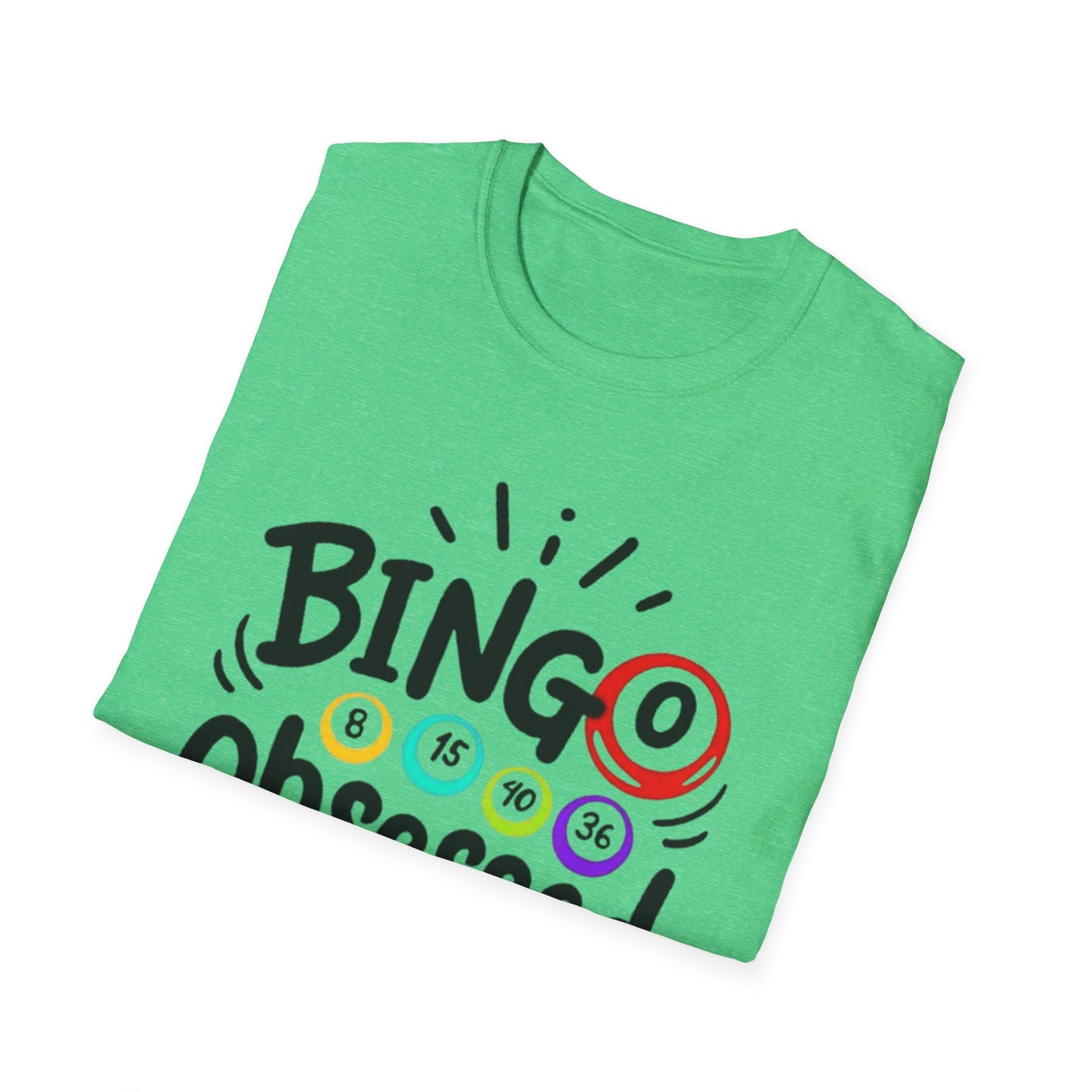 Bingo Obsessed, Unisex Softstyle T-Shirt