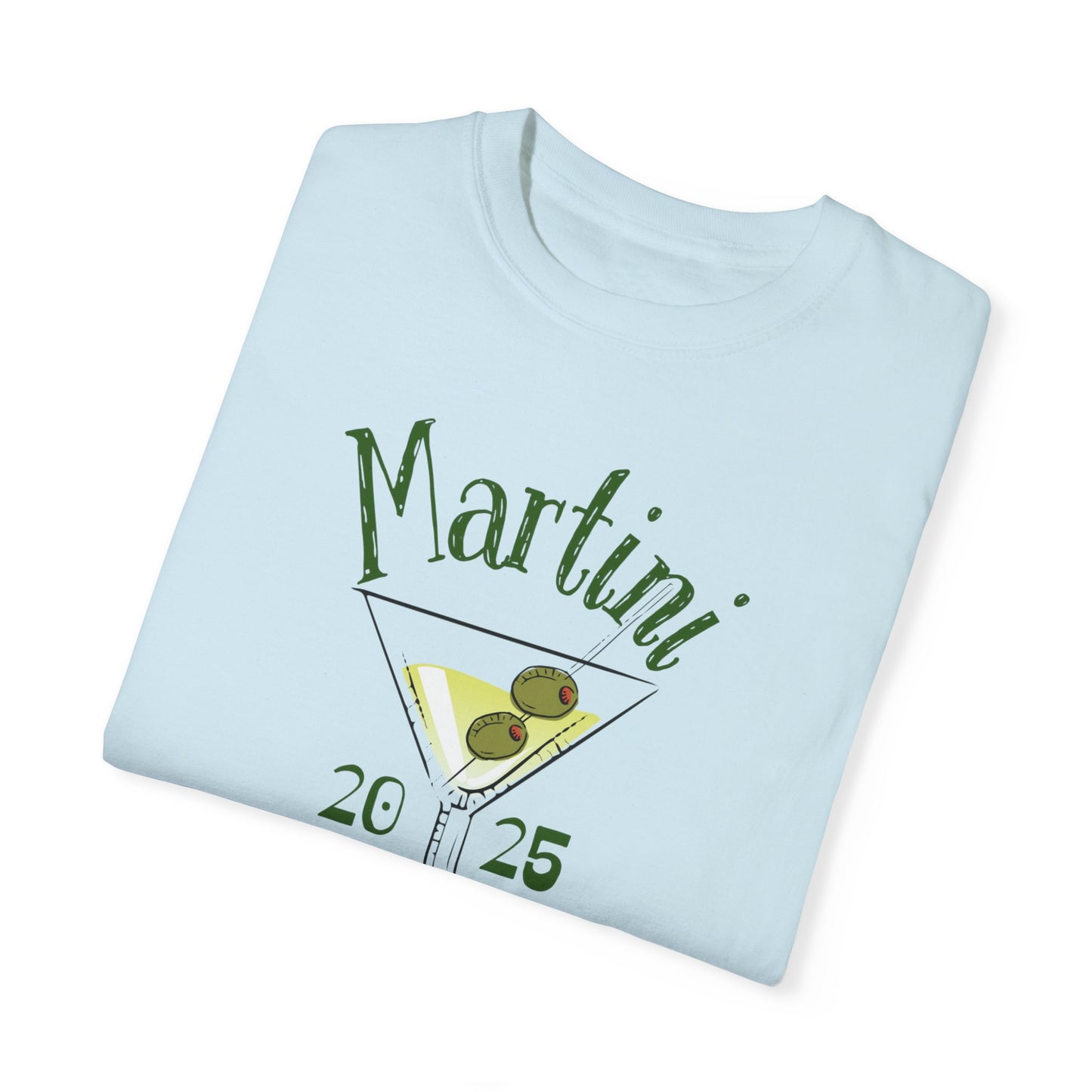 Martini Momma, Unisex Garment-Dyed T-shirt