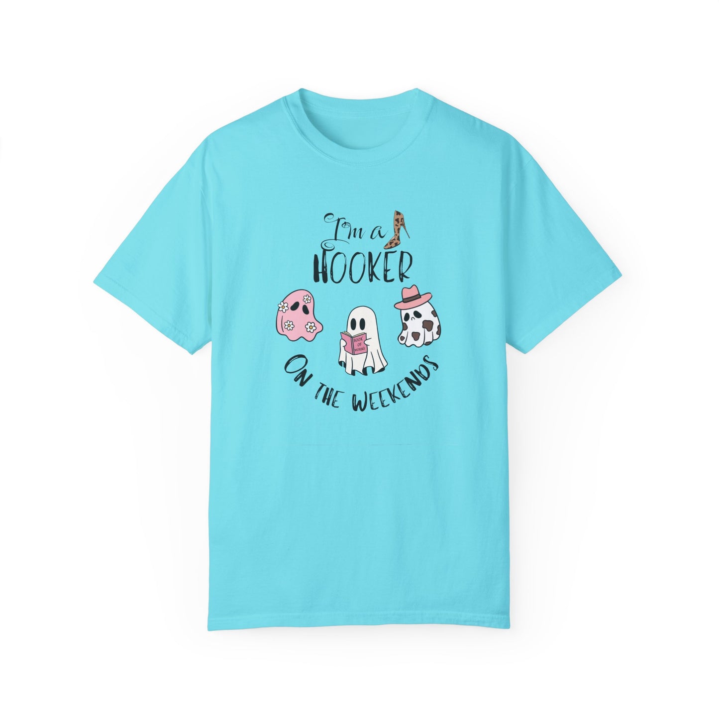 Just Chillin Book Lover ghost T-shirt