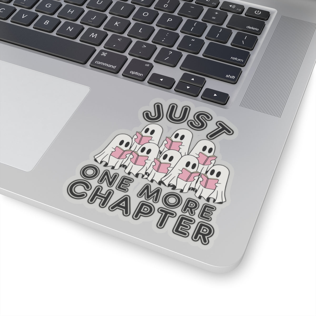 Ghost Book Boo, Kiss-Cut Stickers