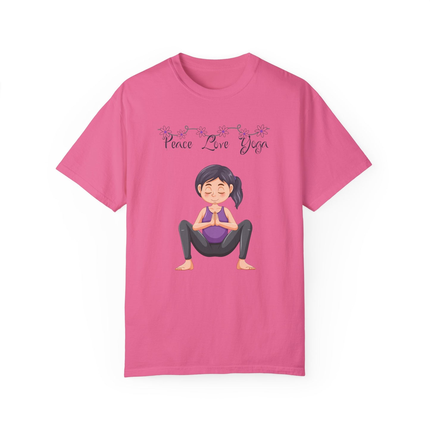 Peace Love and Pregnant Yoga Collection T- Shirt