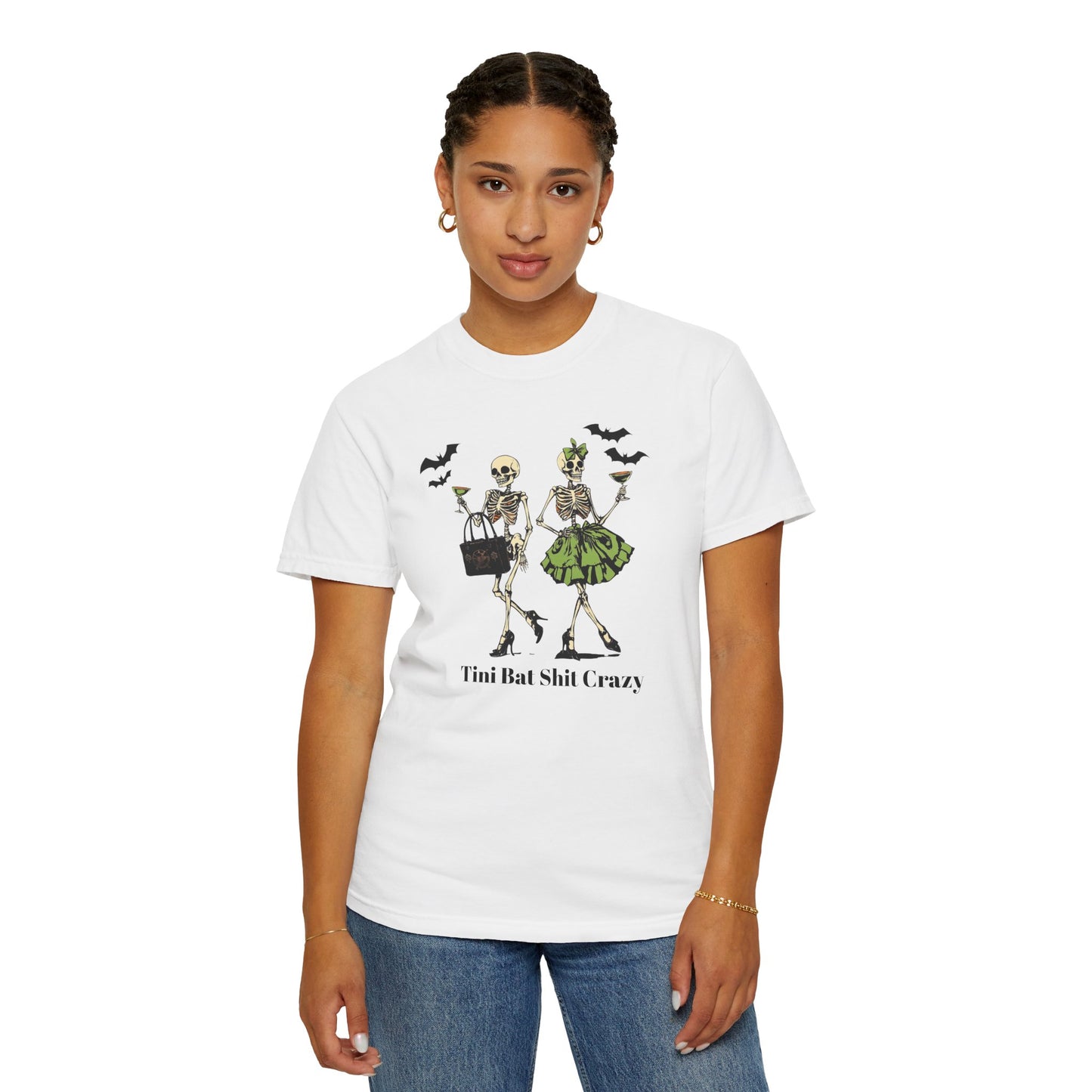 Tini Bat Shit Crazy Martini lover Collection T- Shirt