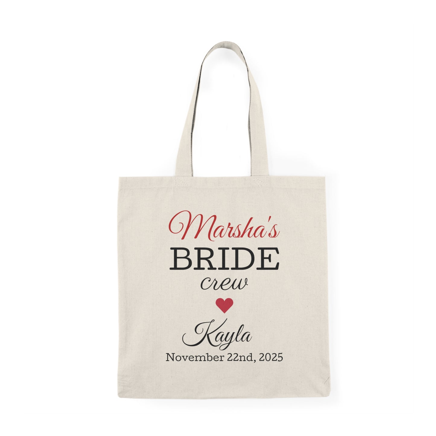 Personalized Bride Crew Tote