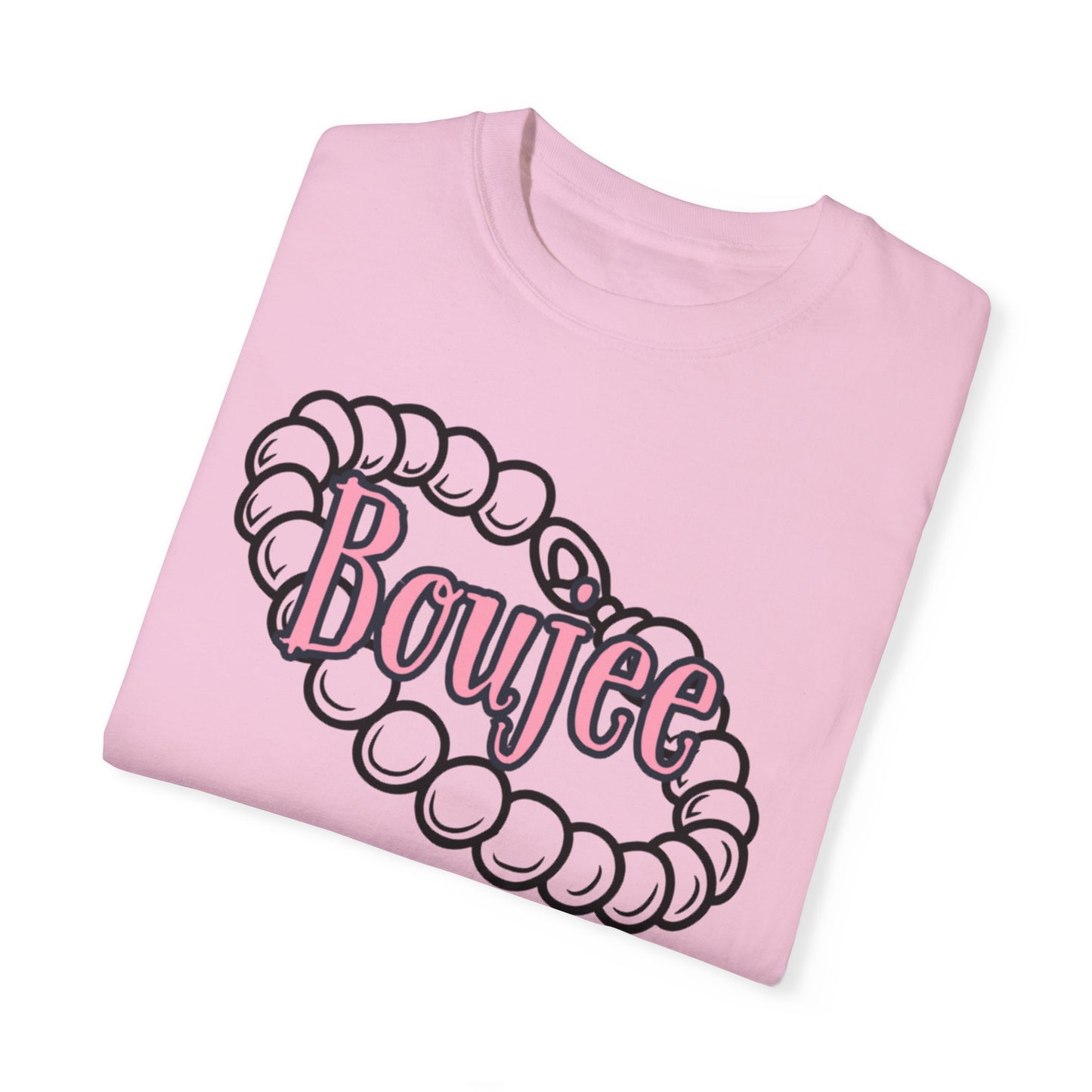 Boujee Pearls, Unisex Garment-Dyed T-shirt