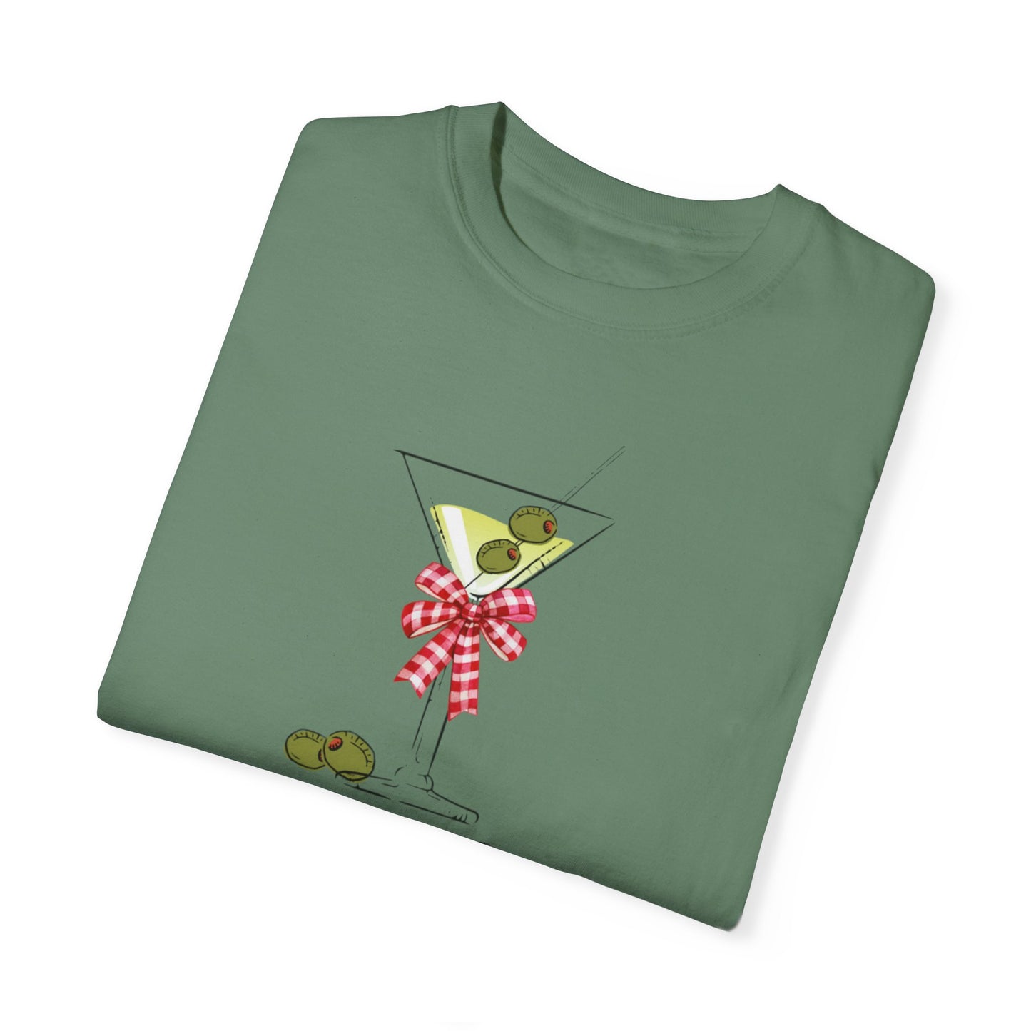 Martini Mom, Unisex Garment-Dyed T-shirt