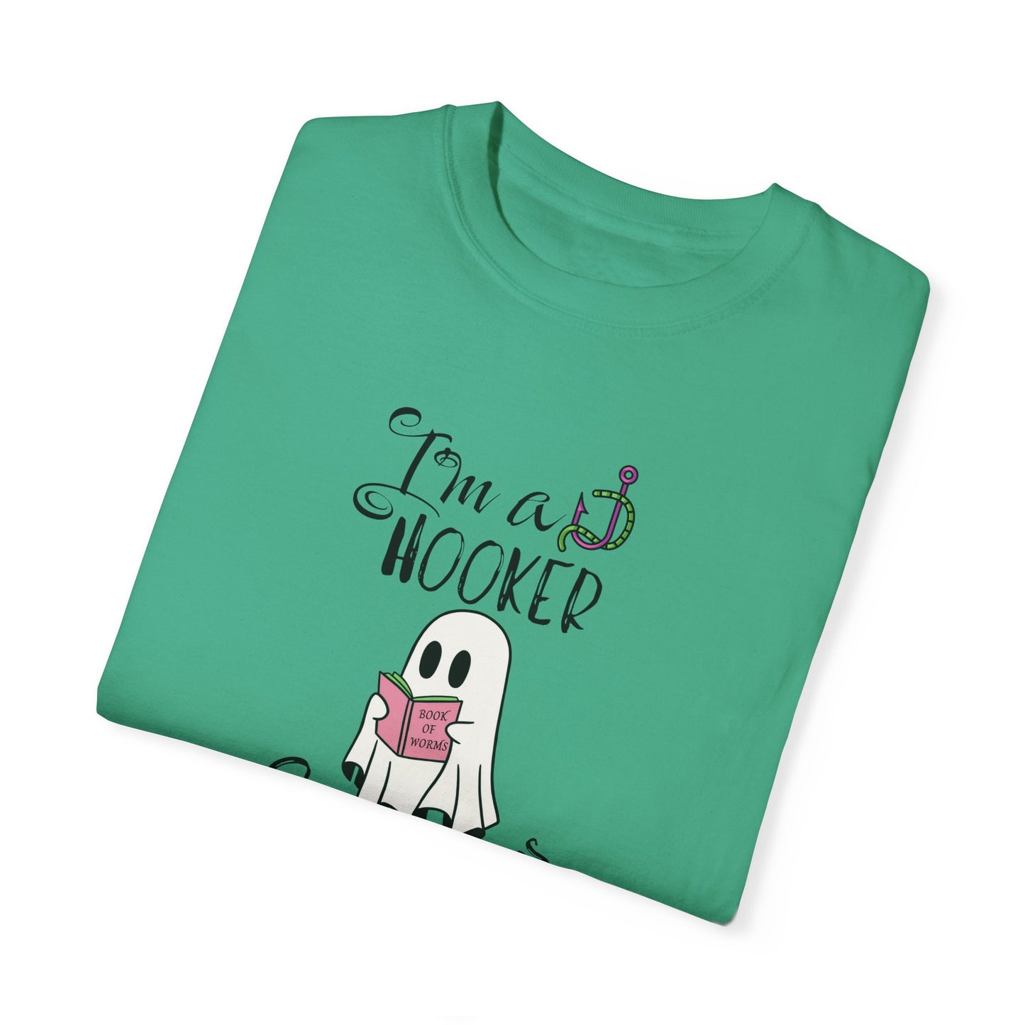 Just Chillin Book Lover ghost T-shirt