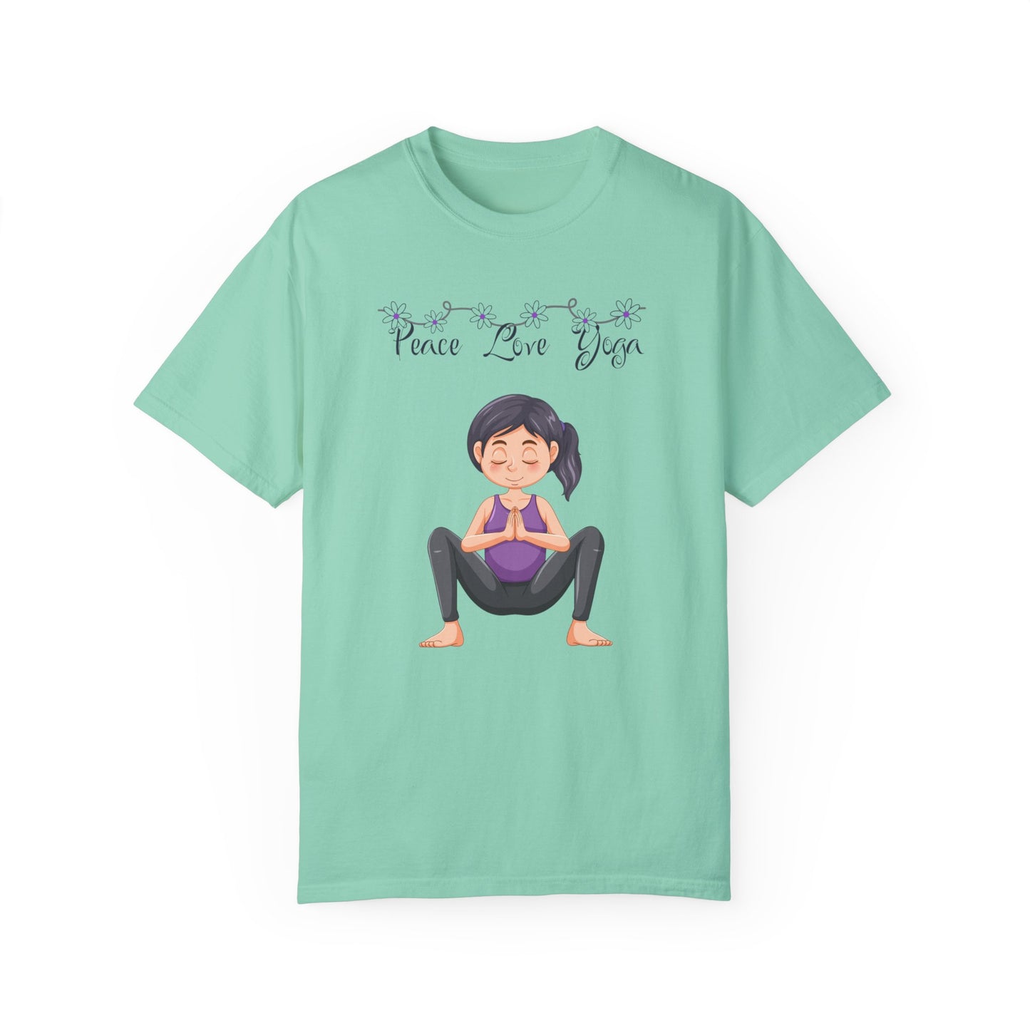 Peace Love and Pregnant Yoga Collection T- Shirt