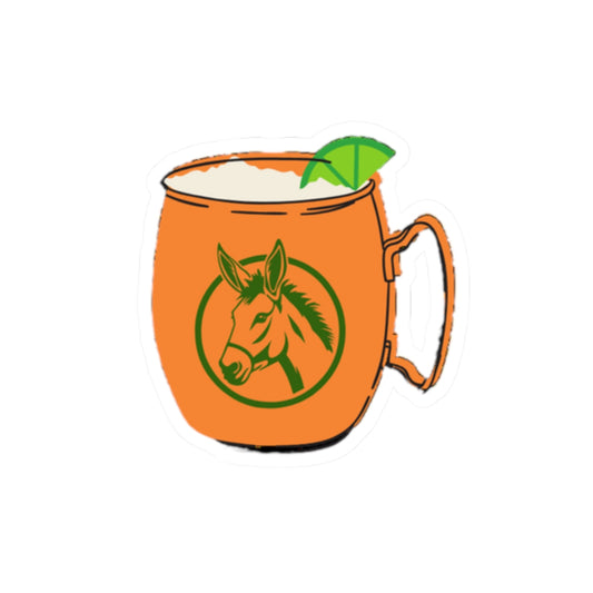 Moscow Mule cup, Kiss-Cut Stickers