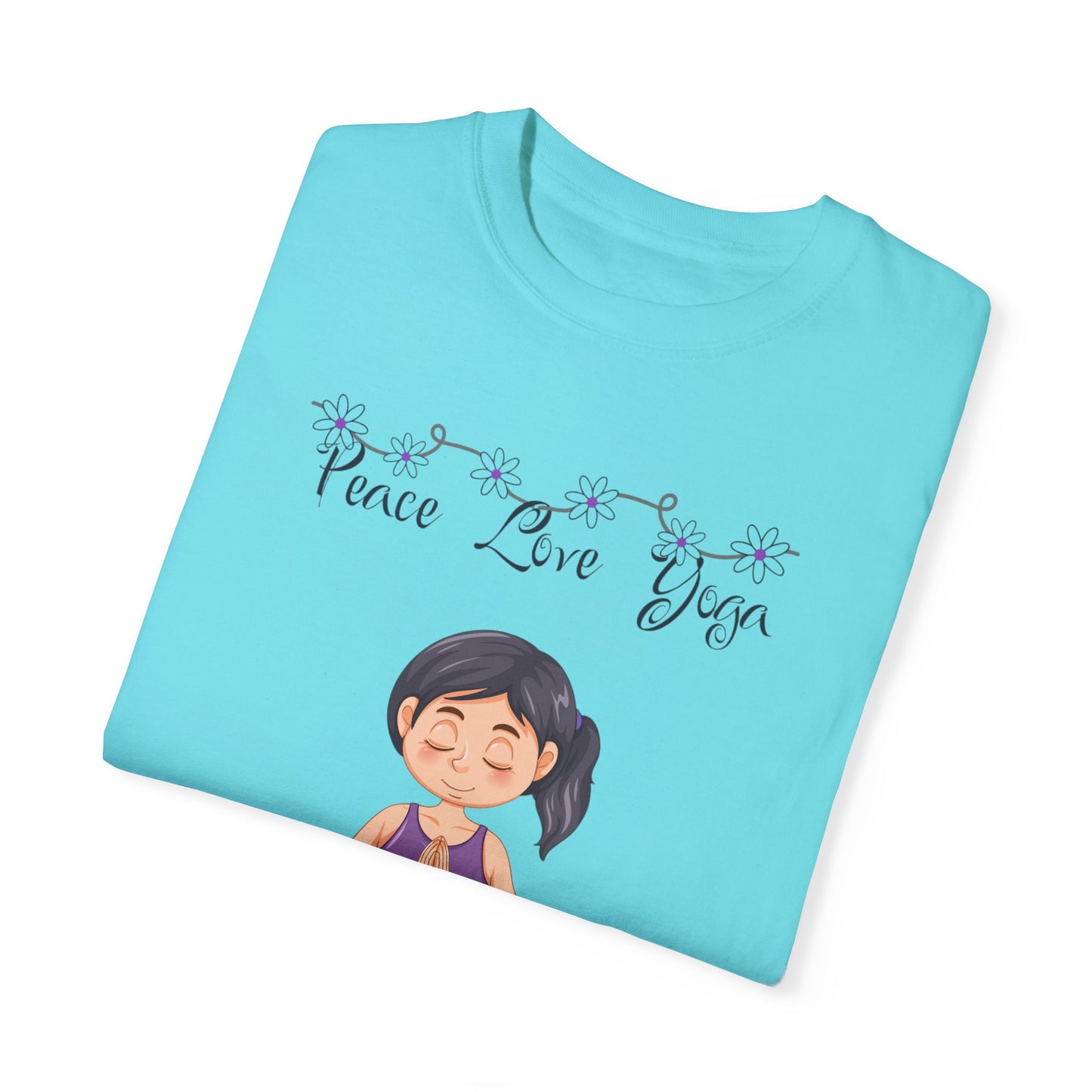 Peace Love and Pregnant Yoga Collection T- Shirt