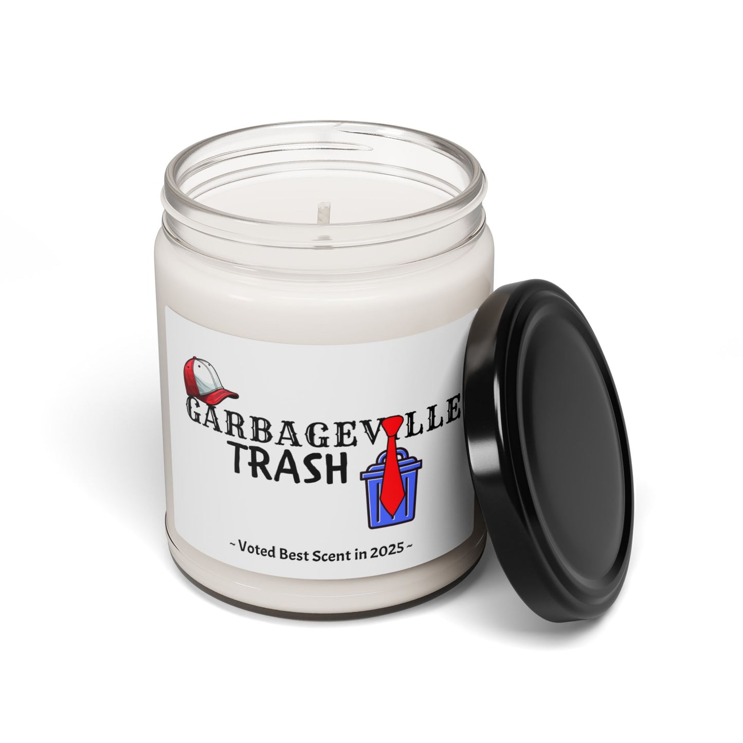 Trump Garbageville Country  American  Soy Candle, 9oz