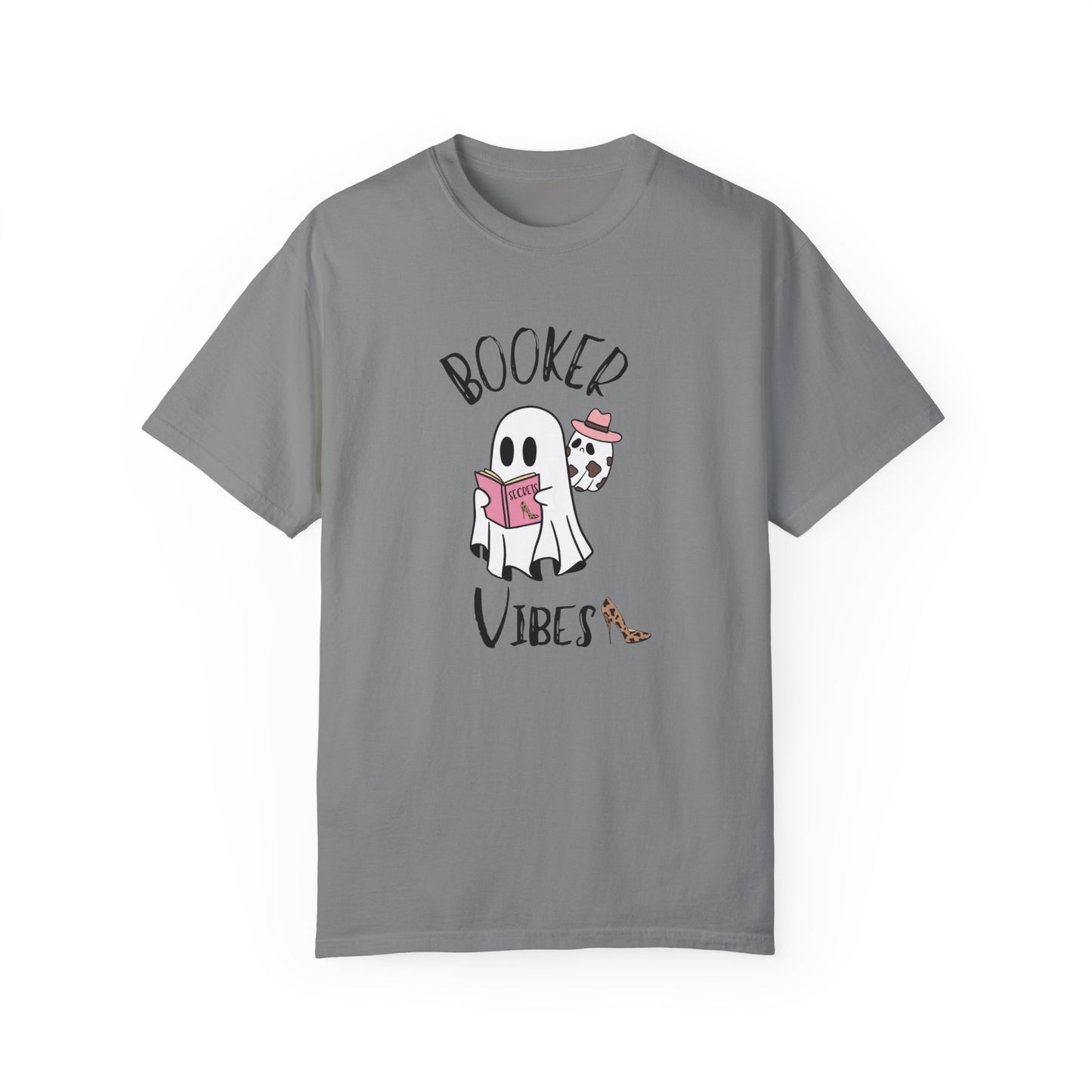 Booker Vibes Book Lover ghost T-shirt