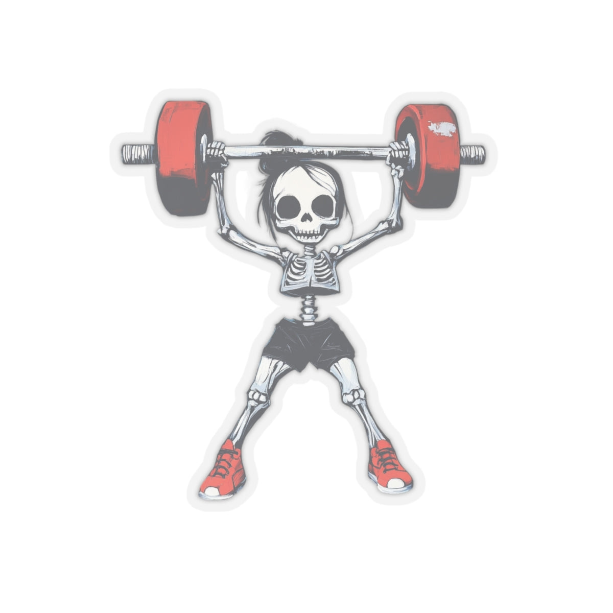 Weight lifting Mamma,Boujee, Kiss Cut Stickers