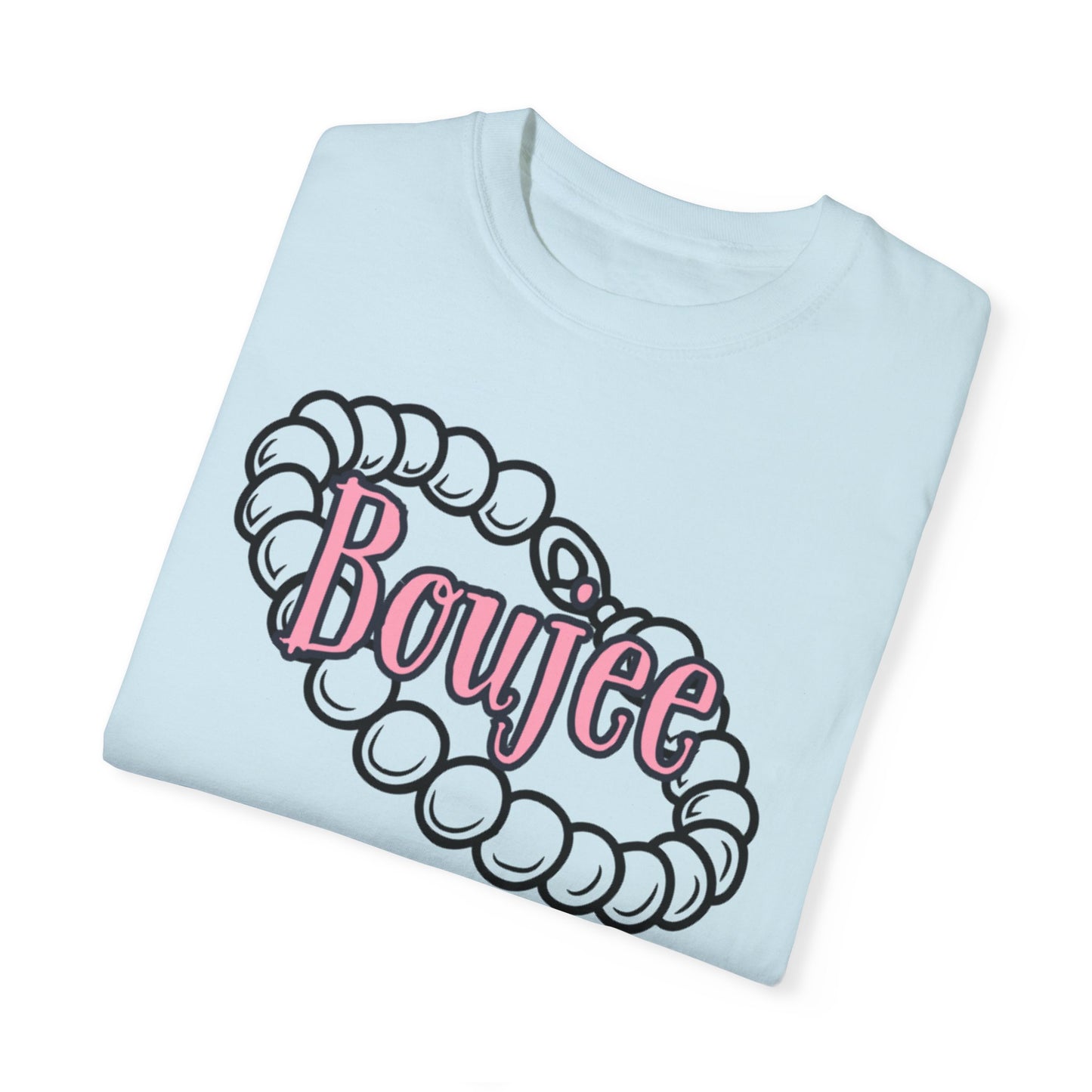Boujee Pearls, Unisex Garment-Dyed T-shirt
