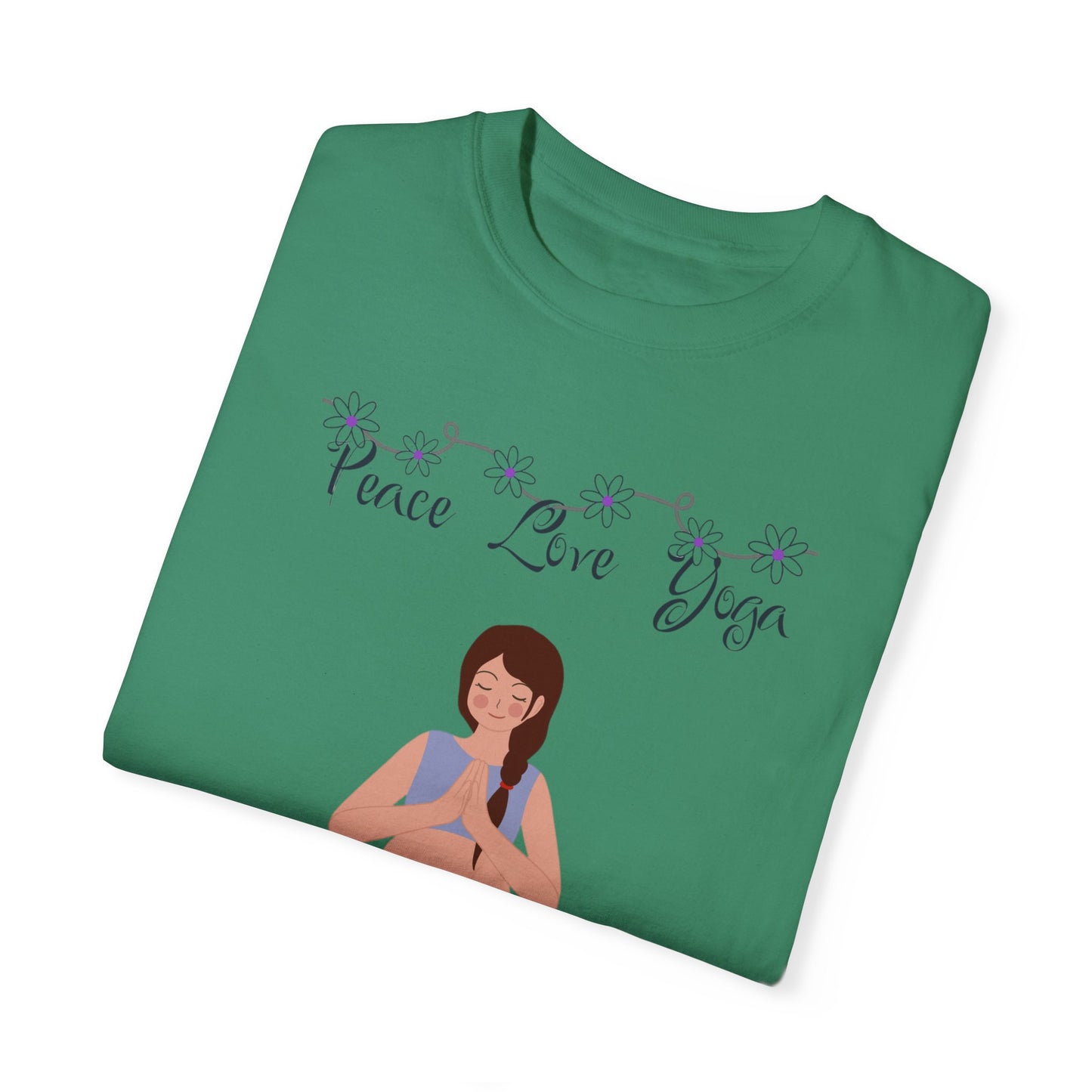 Peace Love and Pregnant Yoga Collection T- Shirt