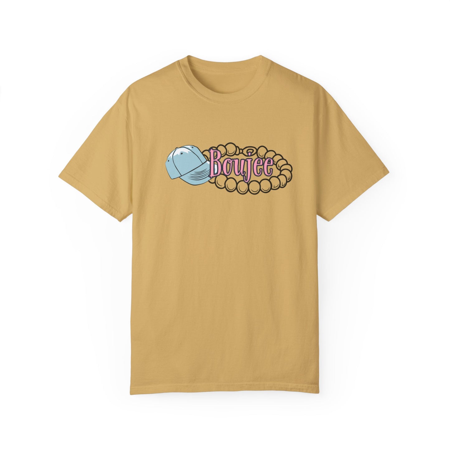 Boujee Pearls, Unisex Garment-Dyed T-shirt