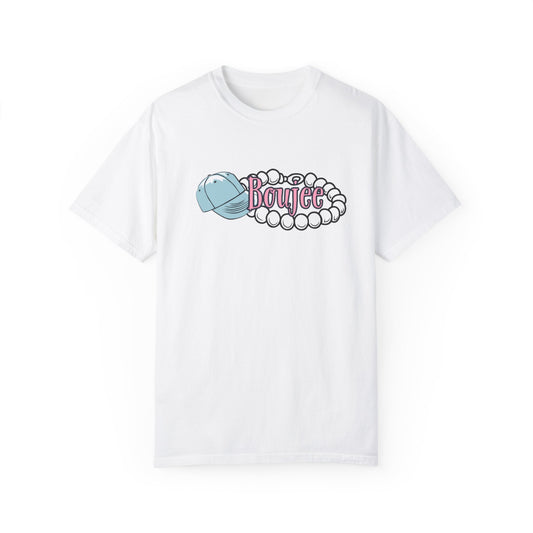 Boujee Pearls, Unisex Garment-Dyed T-shirt