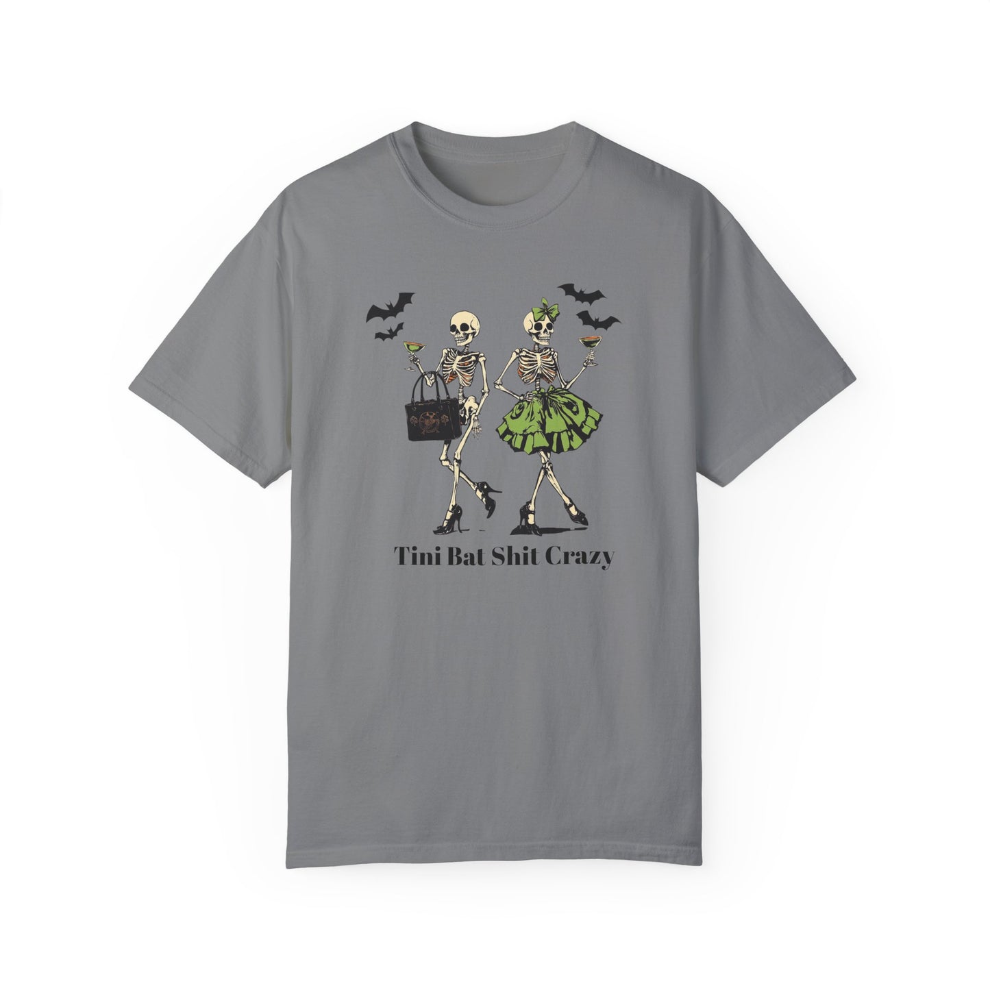 Tini Bat Shit Crazy Martini lover Collection T- Shirt