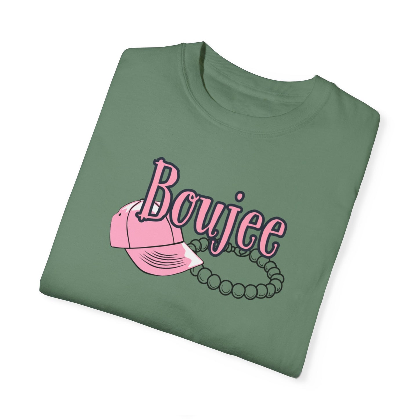 Boujee Pearls, Unisex Garment-Dyed T-shirt