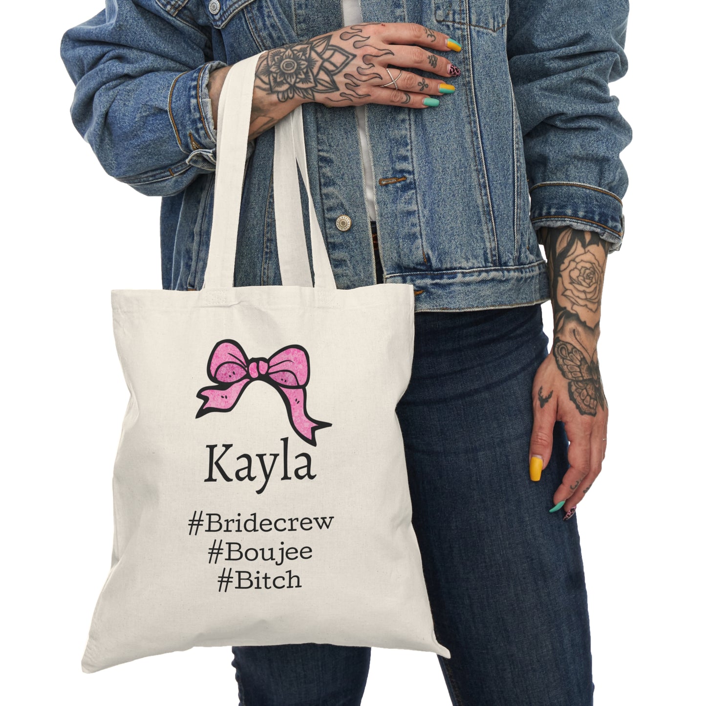 Personalized Bride Crew, Bach Tote