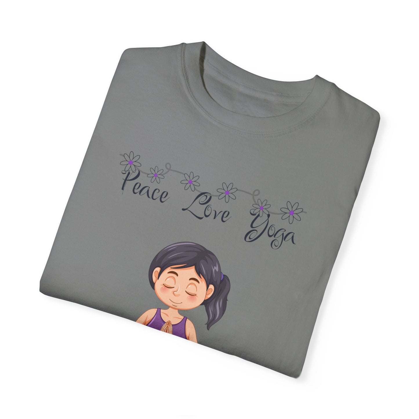 Peace Love and Pregnant Yoga Collection T- Shirt