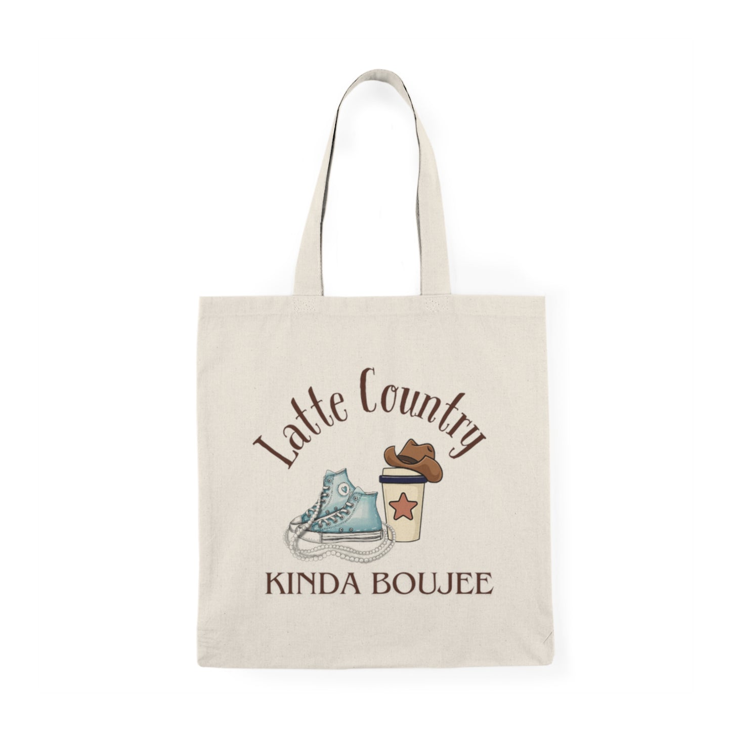 Latte Country Kinda Boujee Tote