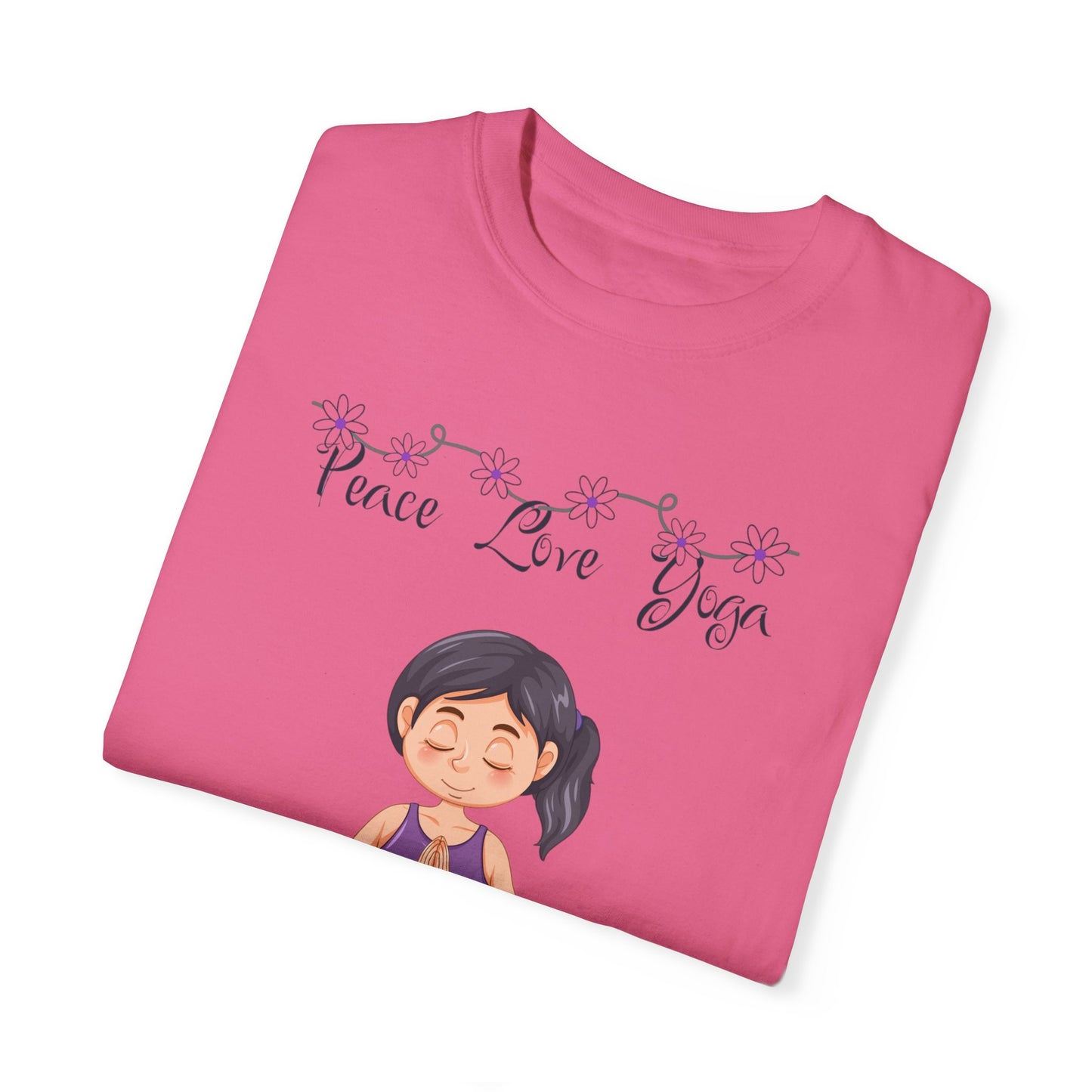 Peace Love and Pregnant Yoga Collection T- Shirt