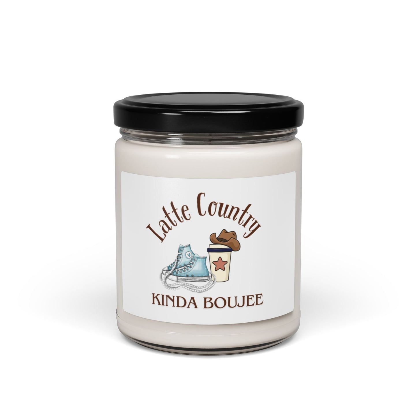 Latte Country  Boujee  Soy Candle, 9oz