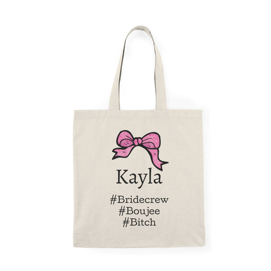 Personalized Bride Crew, Bach Tote